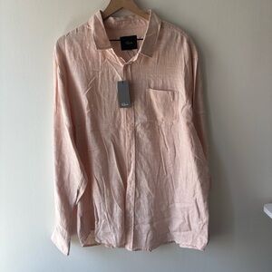 Rails WYATT Ebi Shirt Orange Collared Light 100% Cotton Button-DownSz‎ XXL $128